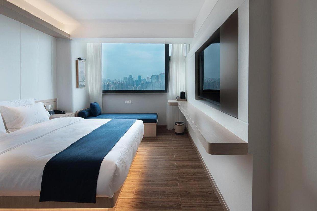 Walling Hotel - Chongqing Jiefangbei Hongyadong Esterno foto